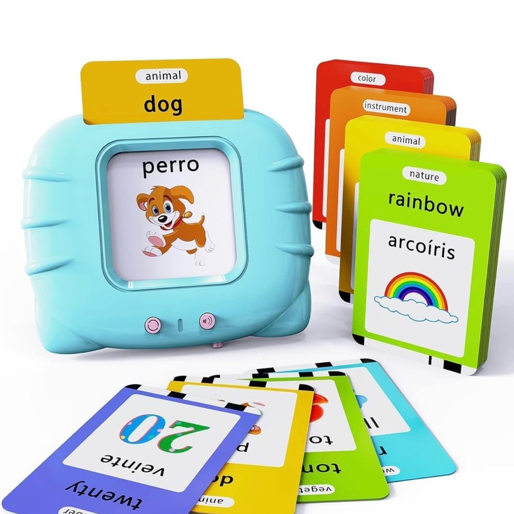 Learn to read flash cards- English and Spanish